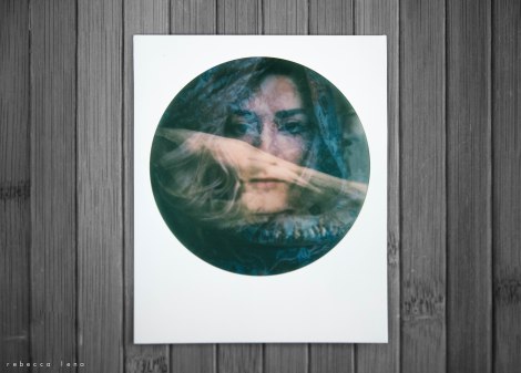 autoportrait polaroid double exposition rebecca lena